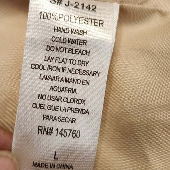 i joah lightweight Women’s Bomber jacket. Cream. Size M - Picture 15 of 16